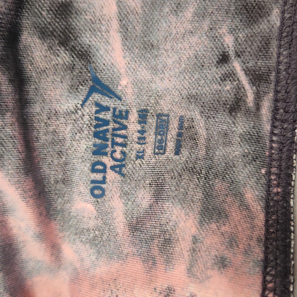 GIRLS OLD NAVY ACTIVE TIE DYE LEGGING XL - Picture 3 of 6